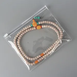 100 pc PVC Anti Oxidation Zip Lock Bags, Transparent Antitarnish Jewelry Packing Storage Pouch, Rectangle, Clear, 15x18x0.03cm