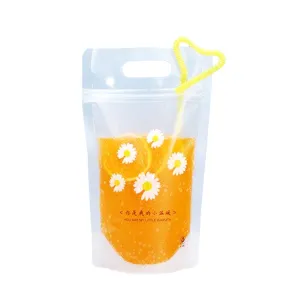 23x13 Printed Daisy Flower Reusable Ziplock Bag