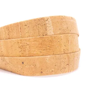 30MM flat natural cork cord COR-599(5 meter)