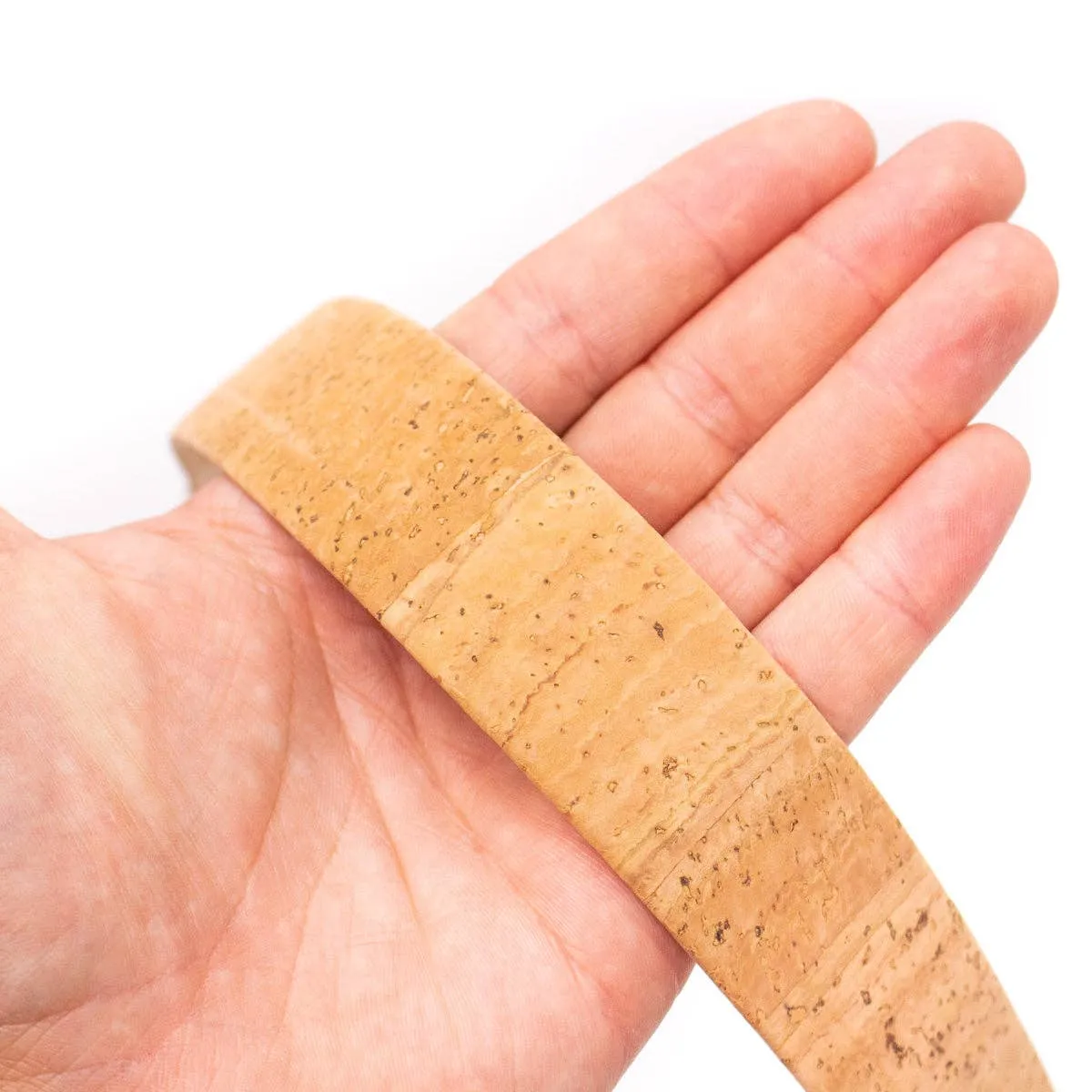 30MM flat natural cork cord COR-599(5 meter)
