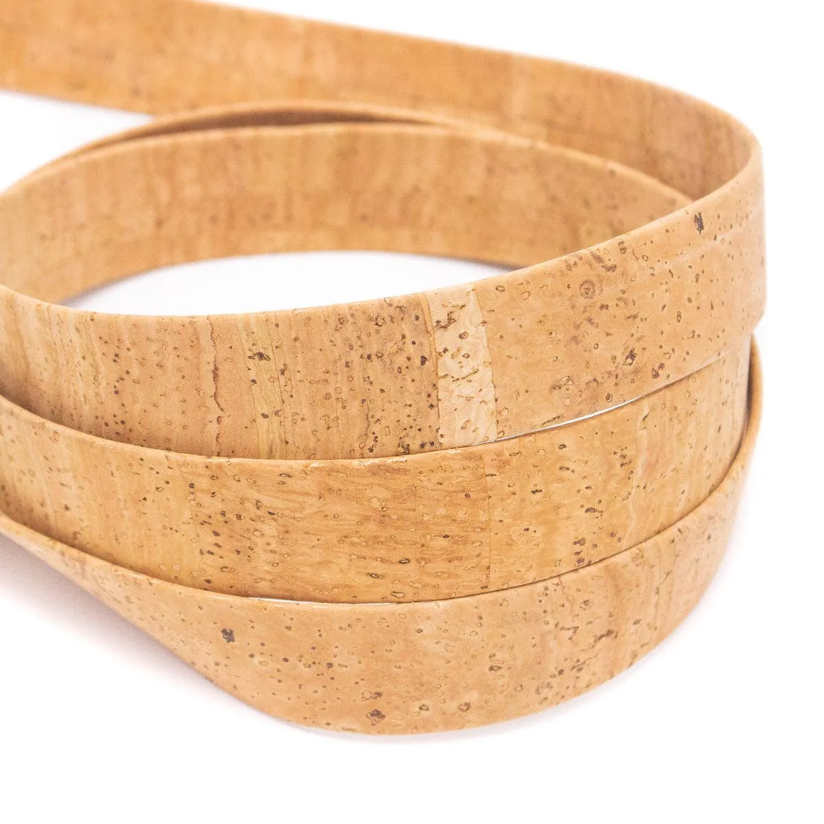 30MM flat natural cork cord COR-599(5 meter)