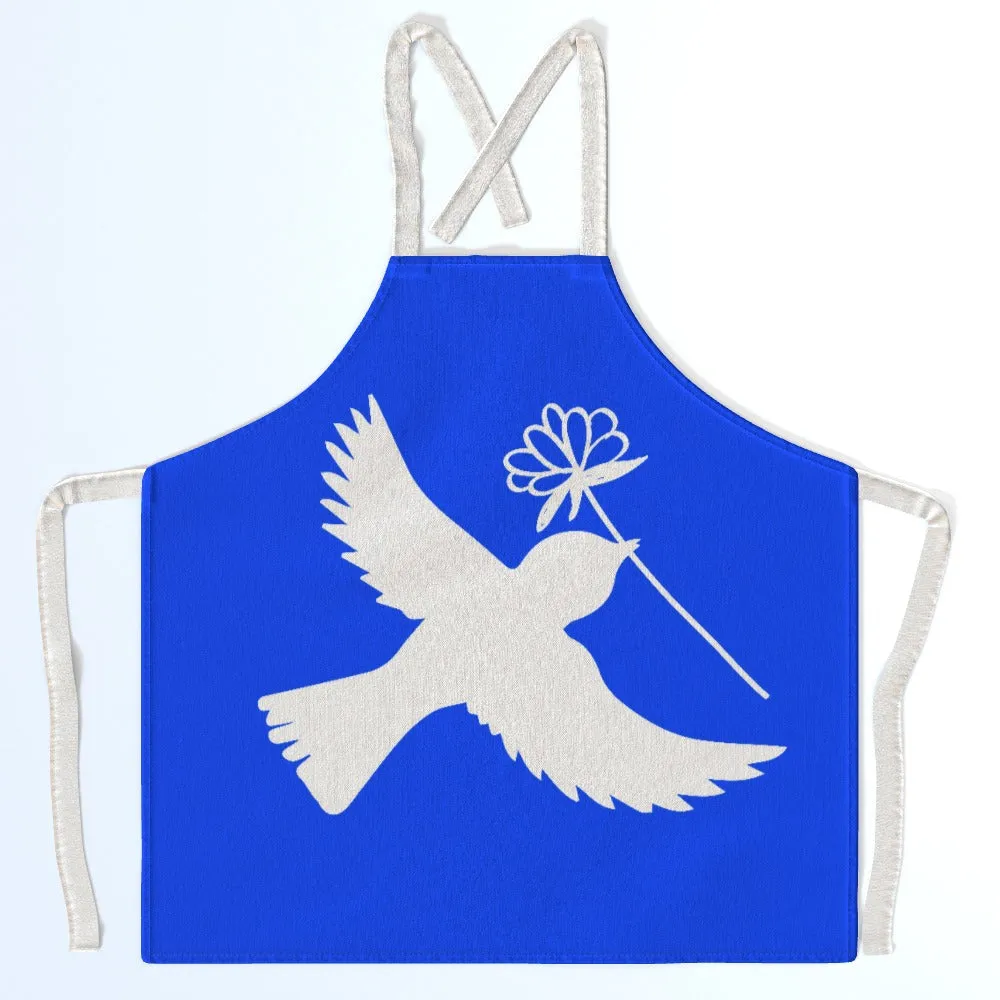 Apron - Blue Dove