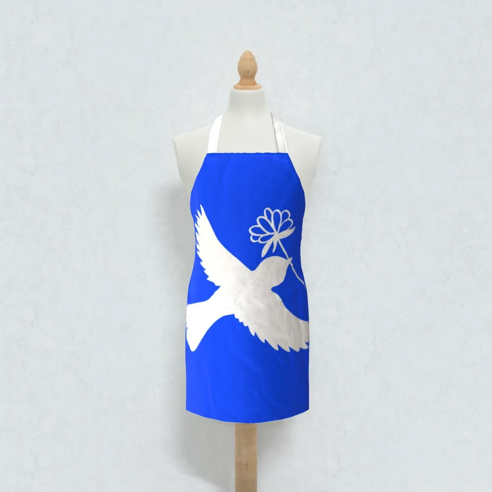 Apron - Blue Dove