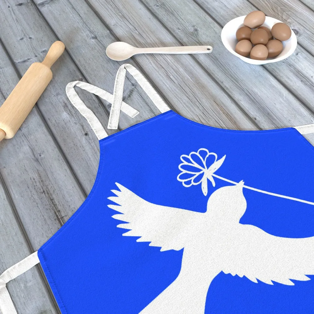 Apron - Blue Dove