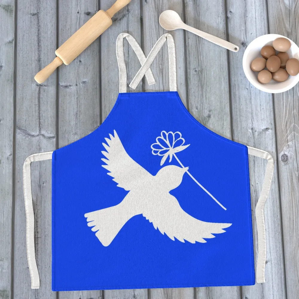 Apron - Blue Dove