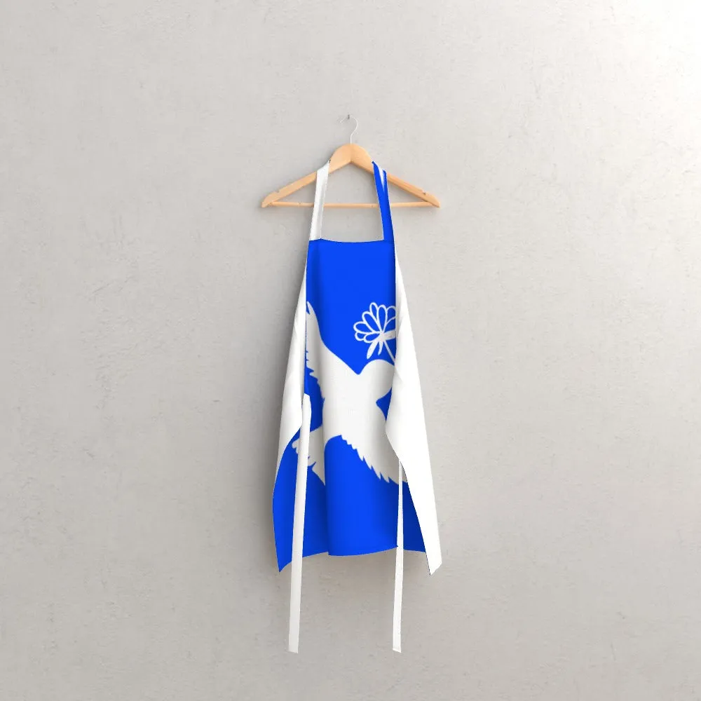 Apron - Blue Dove