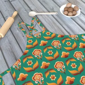 Apron - Stamen Green