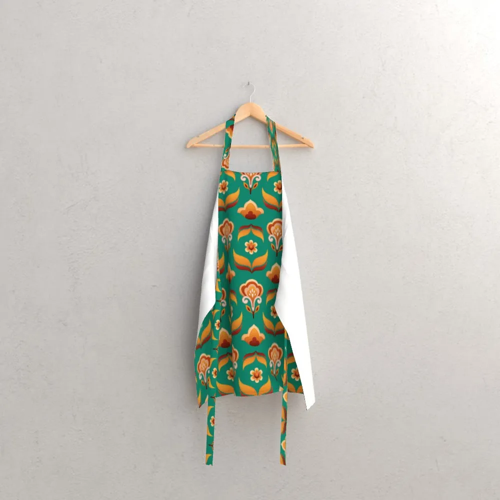 Apron - Stamen Green