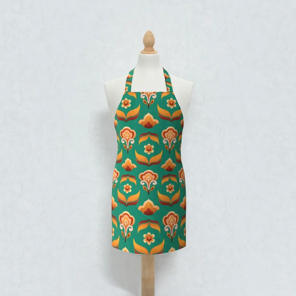 Apron - Stamen Green