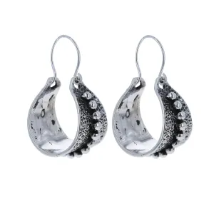 Artisan Beaded Hoops