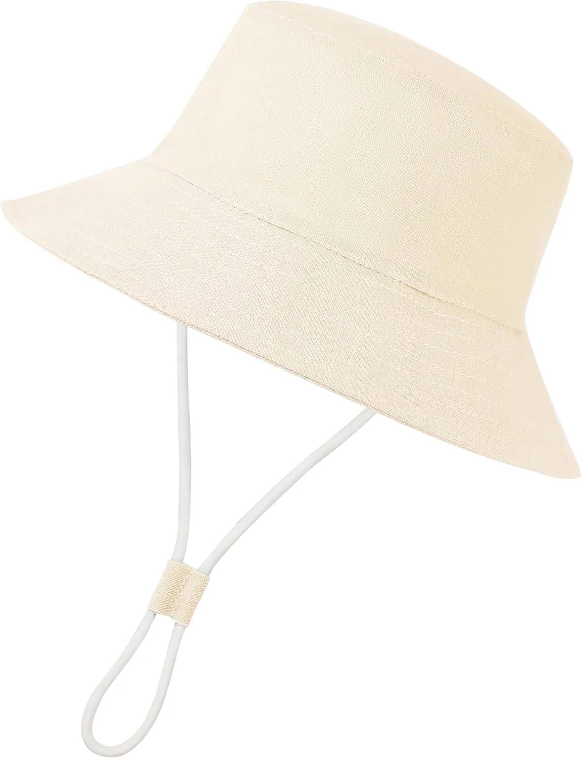 Baby Boy Sun Hat Toddler Summer Protection Beach Hat Toddler Girl Summer Bucket Hat Cotton Linen Baby Hat