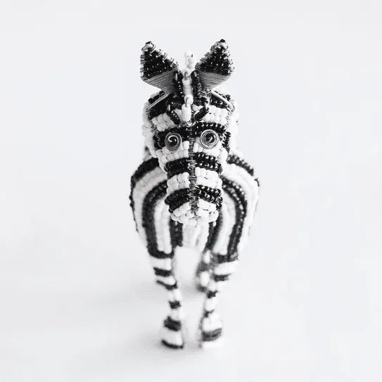 Beaded Zebra