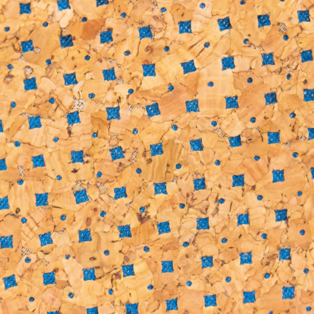 Blue Laser Cork Adjustable Bag