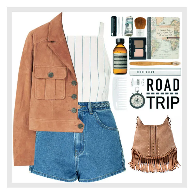 Boho Ladies Western Vegan Leather Purses With Suede Leather Fringe Shoulder Handbags for Women