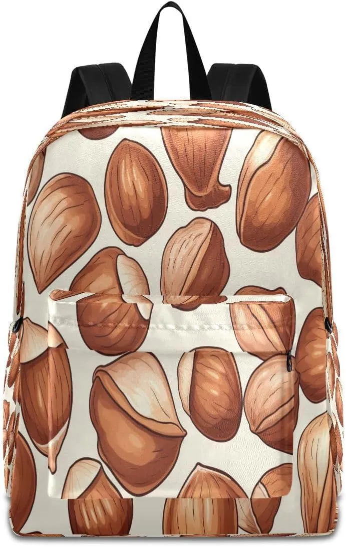 Chinese Chestnut Backpack, Travel Rucksack Lightweight School Bookbag Daypack for Adults Teen Students Boys Girls