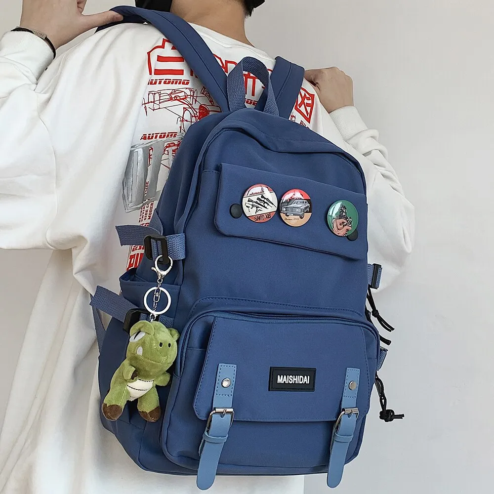 Christmas Gift Women Backpack Couples Female Harajuku School Laptop Bag College Lady High Capacity Casual  Backpacks Fashion Book Bags Student