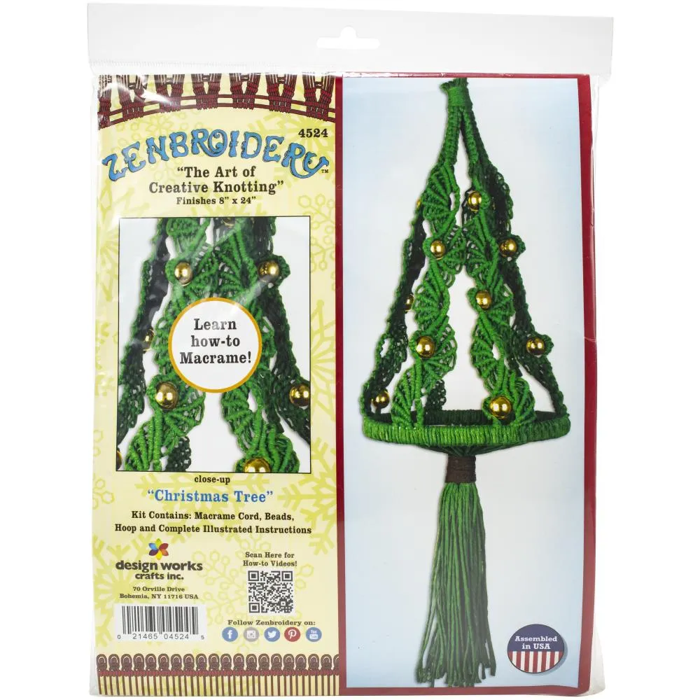 Christmas Tree Macramé Kit