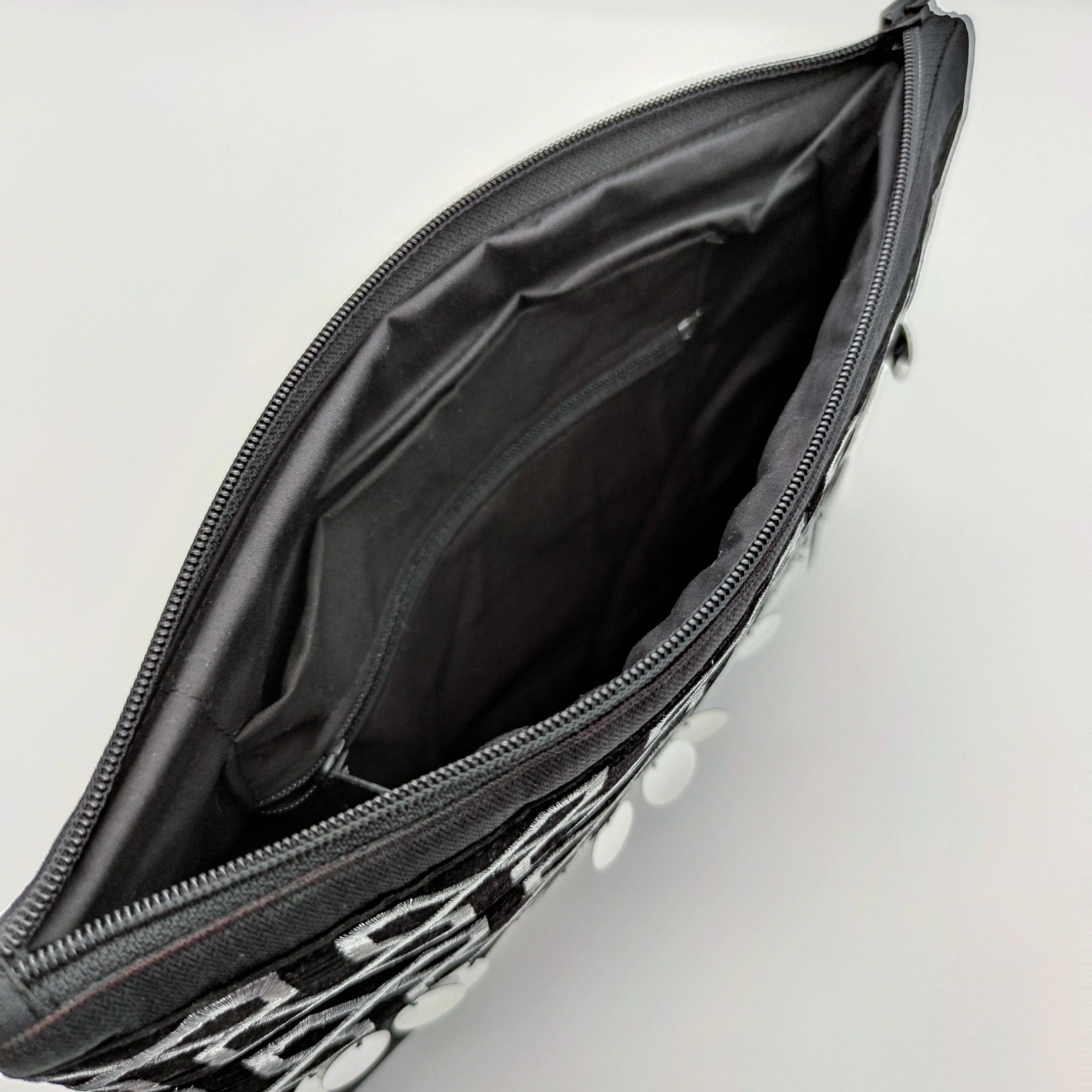 Clutch Bag Black - Recycled