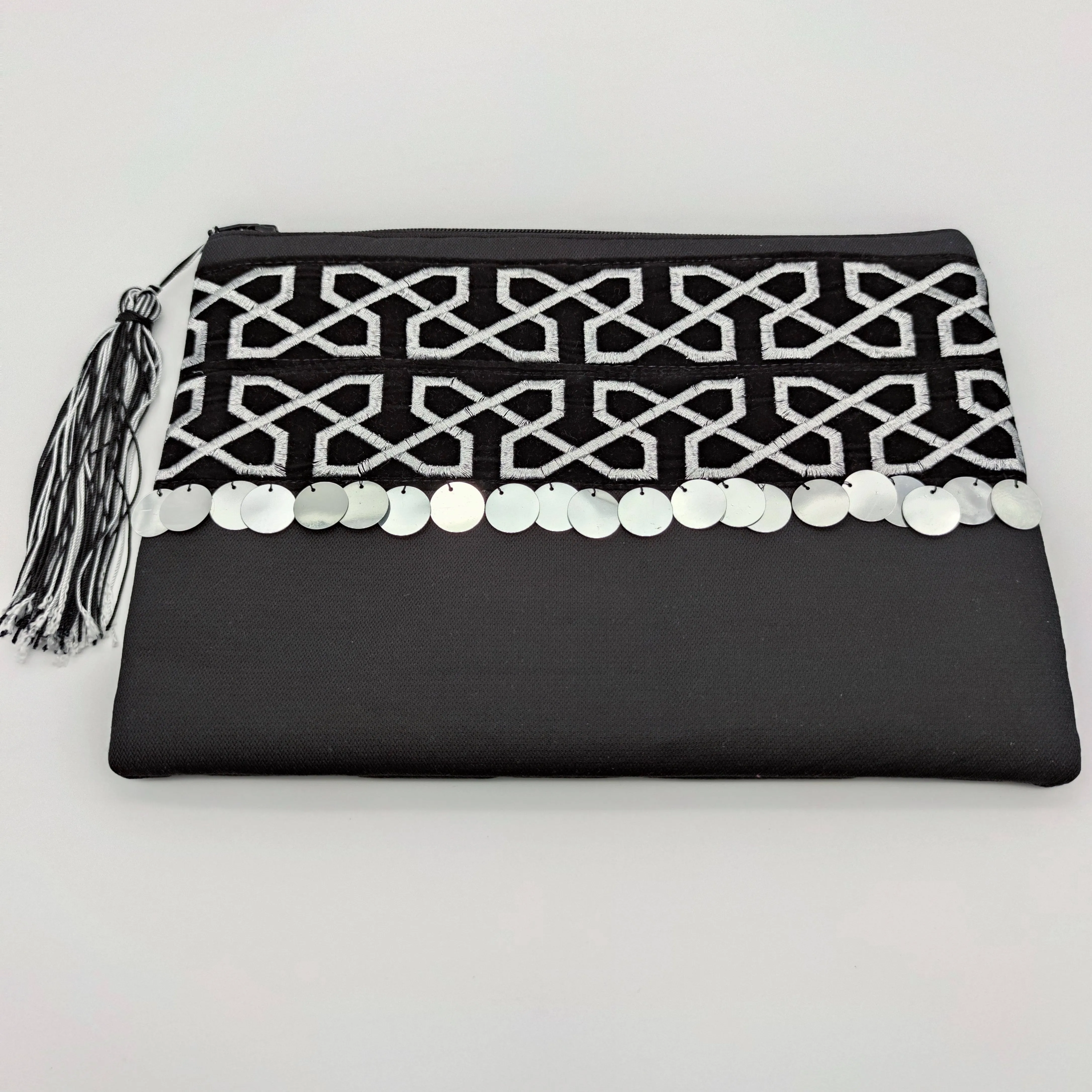 Clutch Bag Black - Recycled