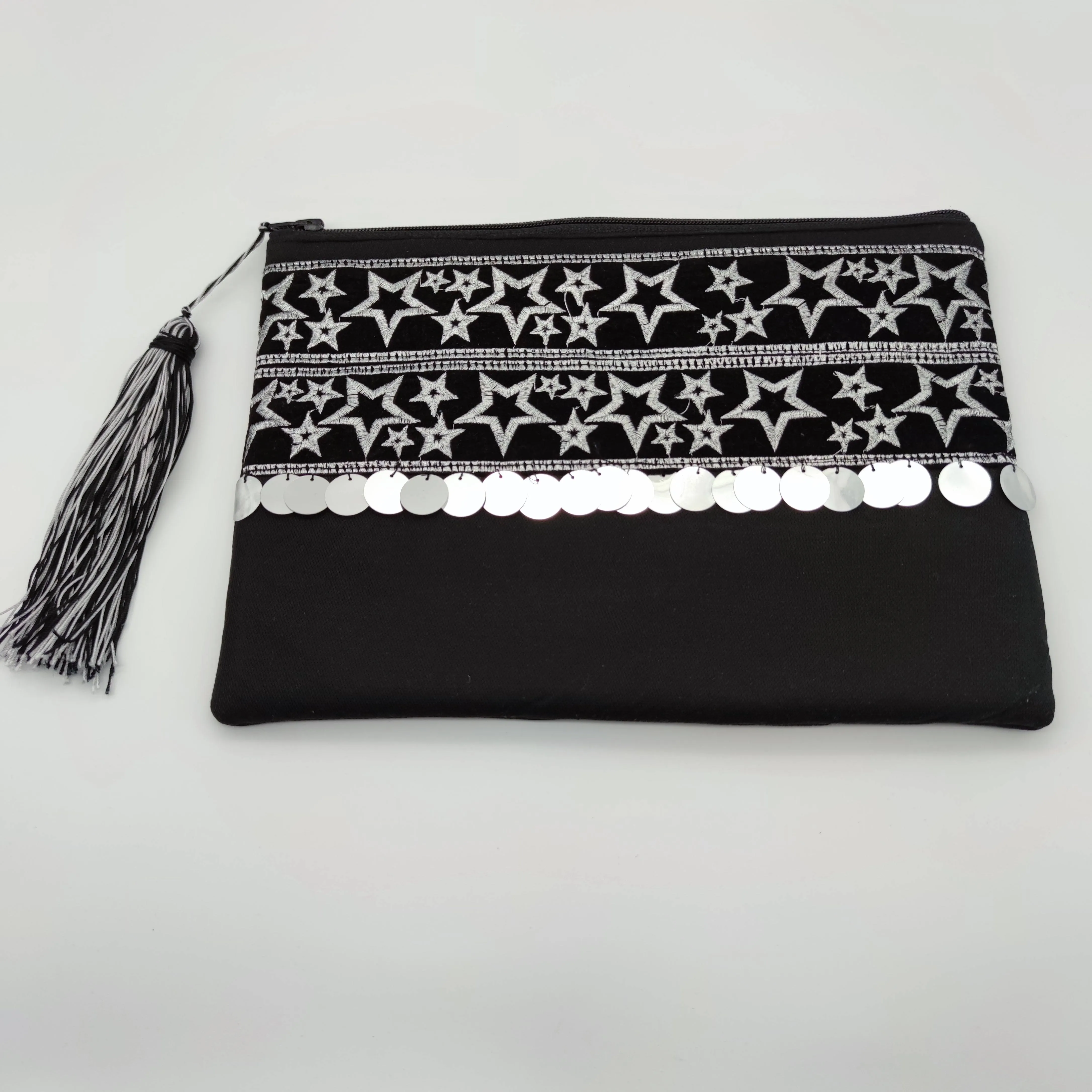 Clutch Bag Black - Recycled