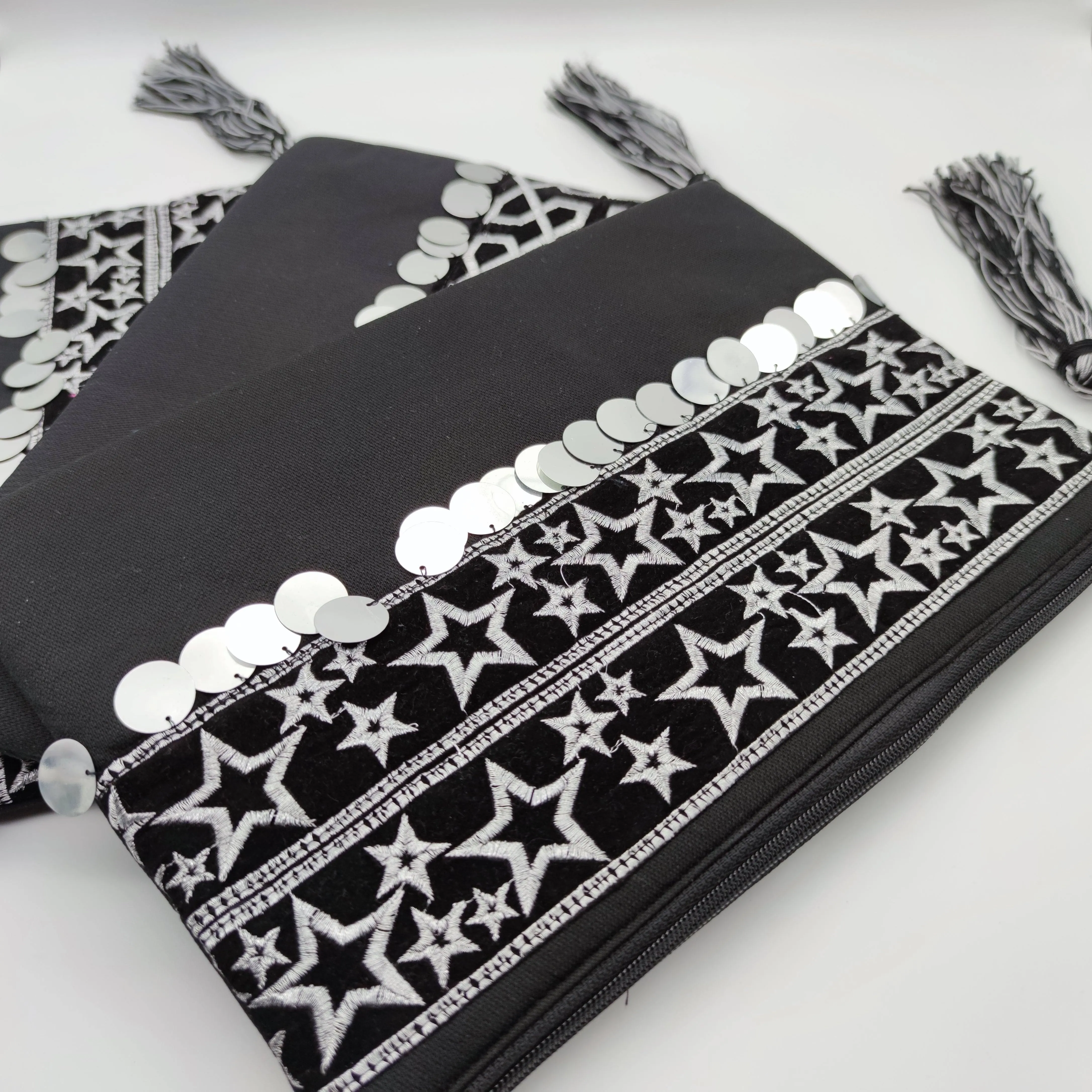 Clutch Bag Black - Recycled