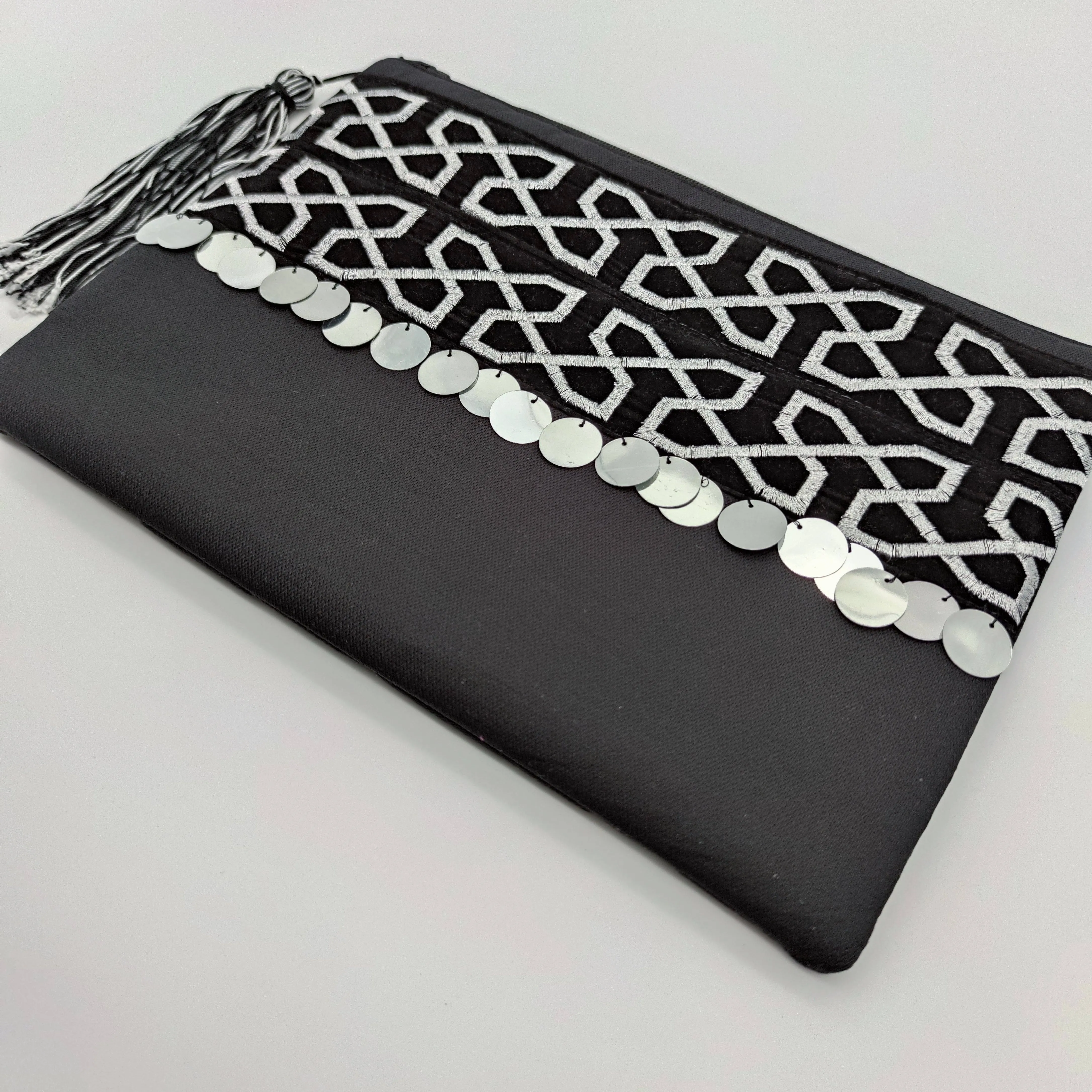Clutch Bag Black - Recycled