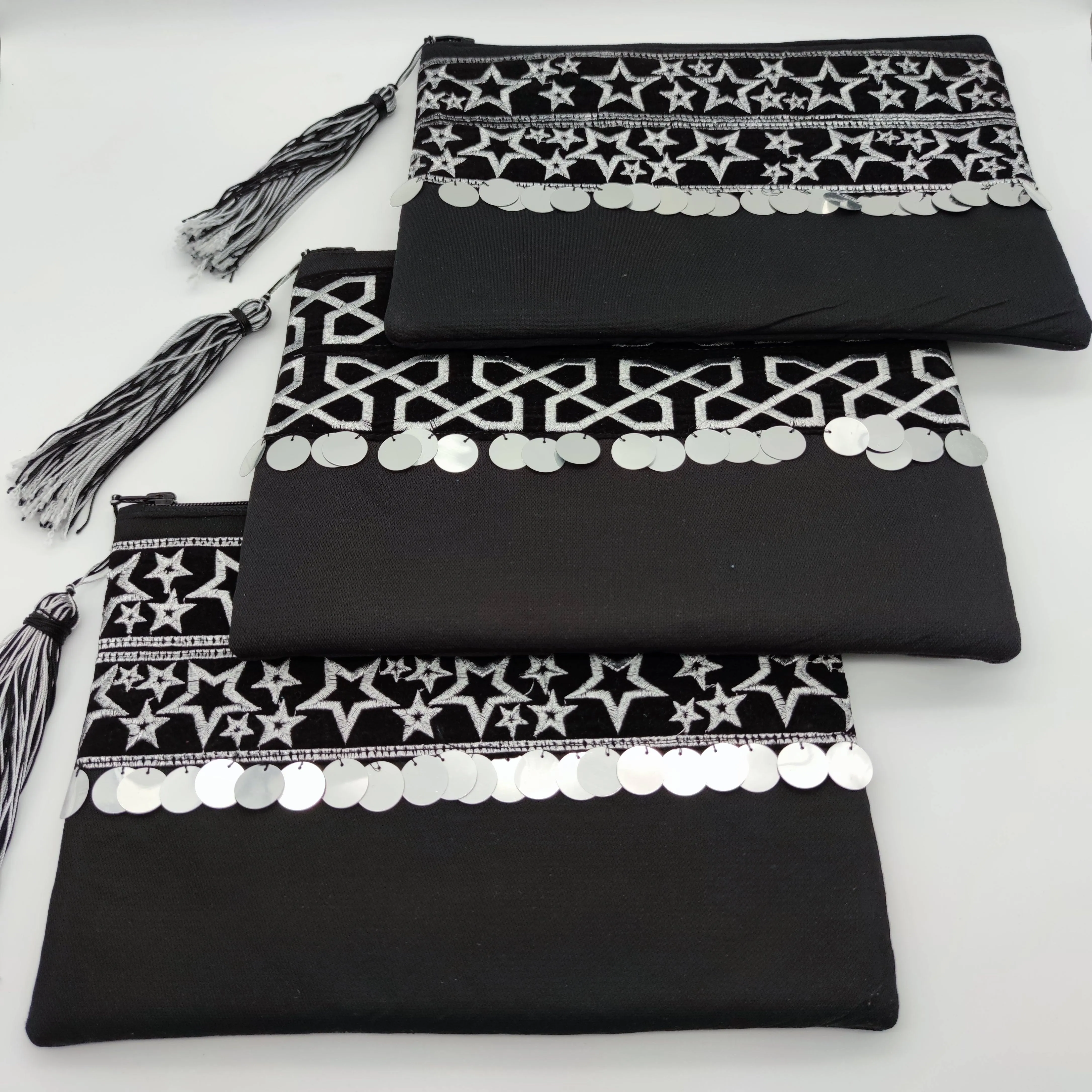 Clutch Bag Black - Recycled