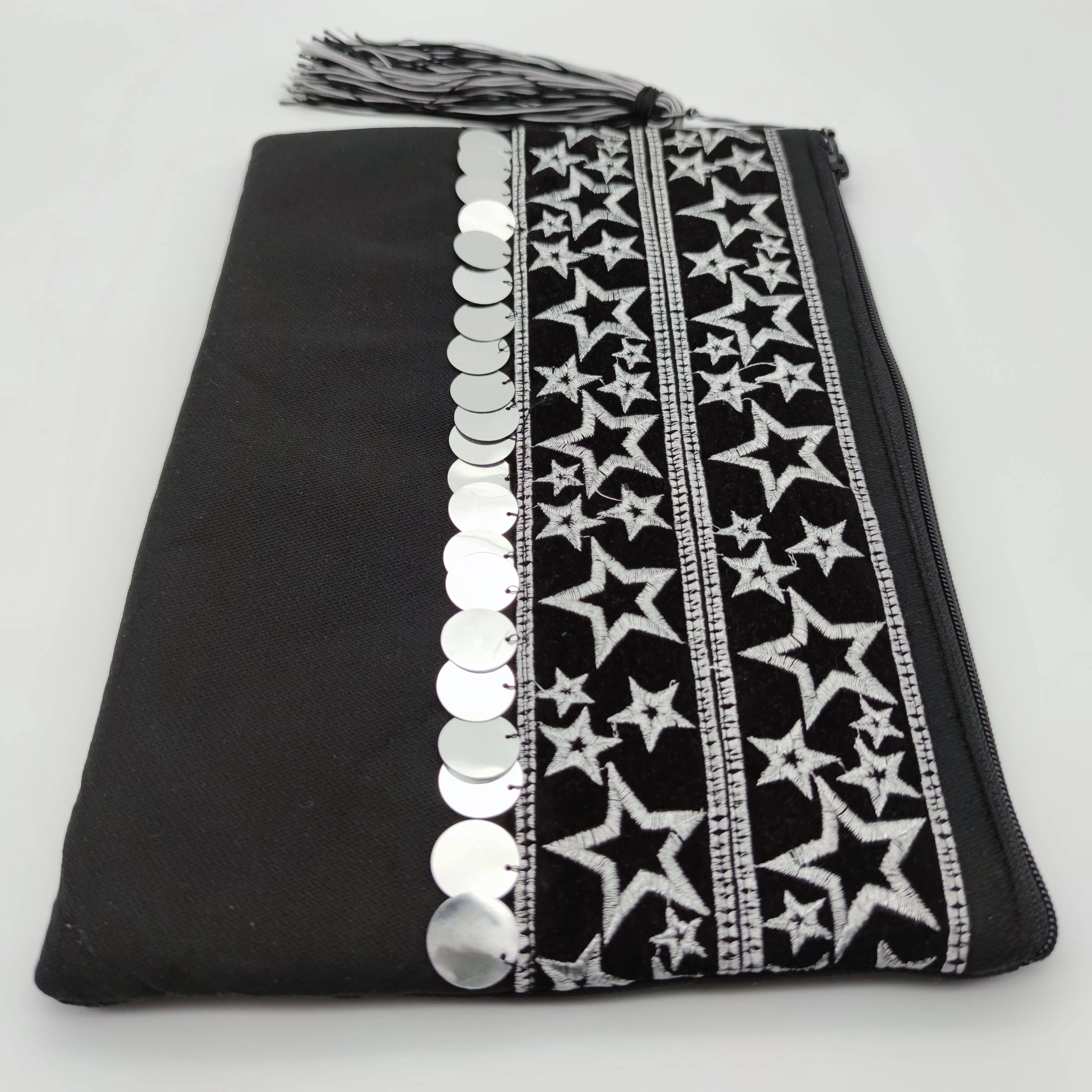 Clutch Bag Black - Recycled