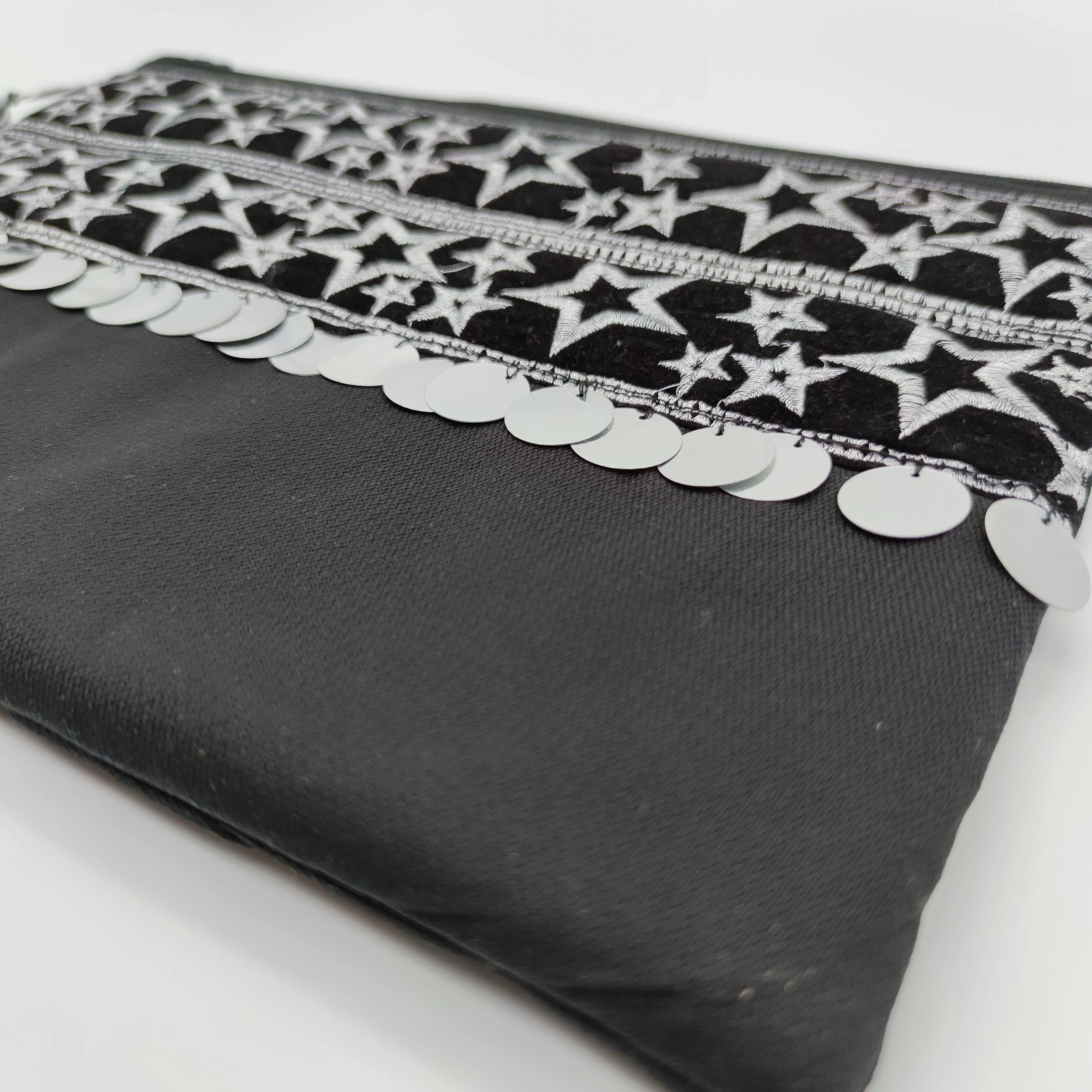 Clutch Bag Black - Recycled