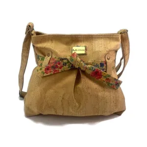 Cork Crossbody Bag Cute Vegan Cross Body Purse Mimi Rose Floral