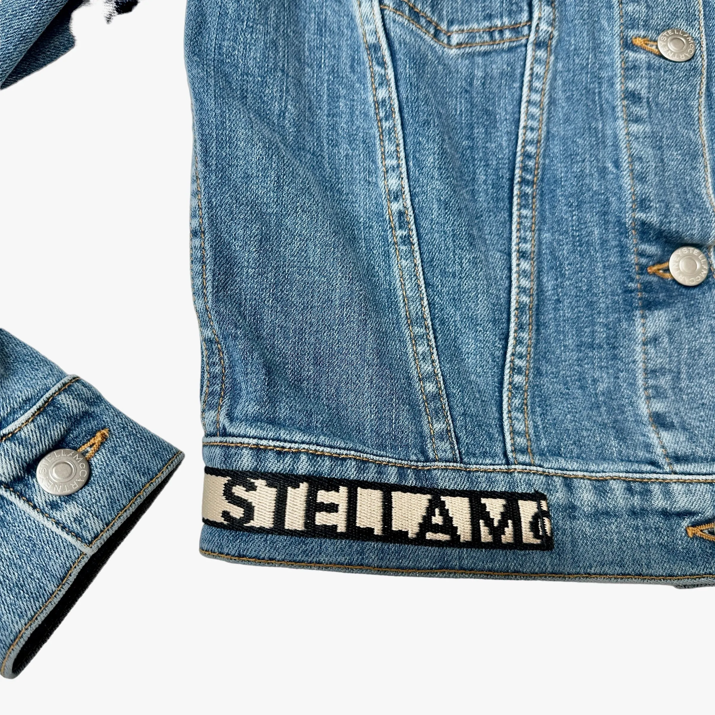 Denim Logo Jacket - XS