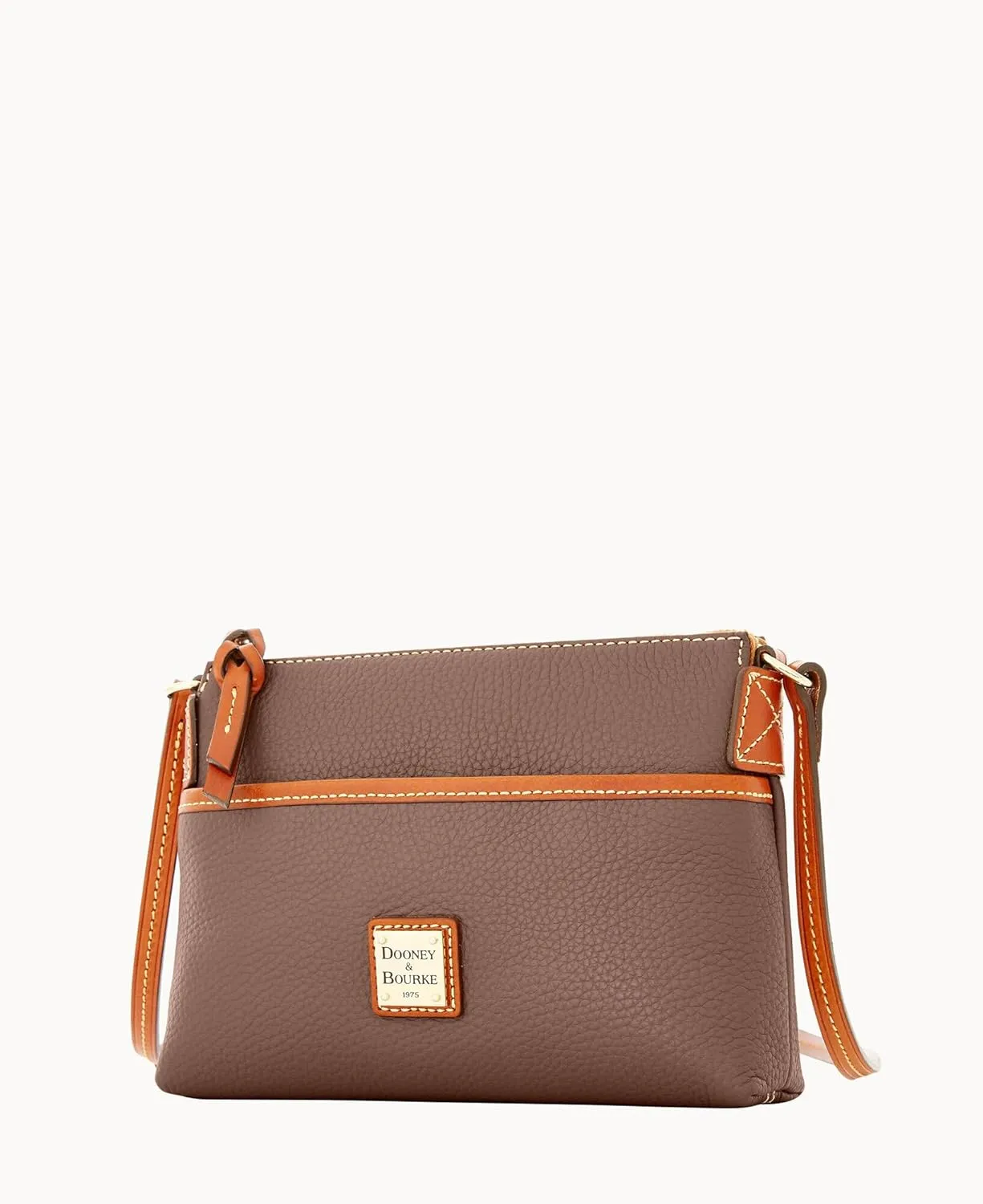 Dooney & Bourke Women's Crossbody Handbags, Pebble Grain Ginger Small Crossbody Bags for Women