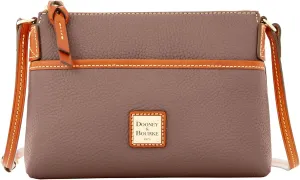 Dooney & Bourke Women's Crossbody Handbags, Pebble Grain Ginger Small Crossbody Bags for Women