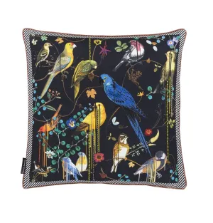 Double sided pillow FLOWERWORKS CAMELIA cotton satin