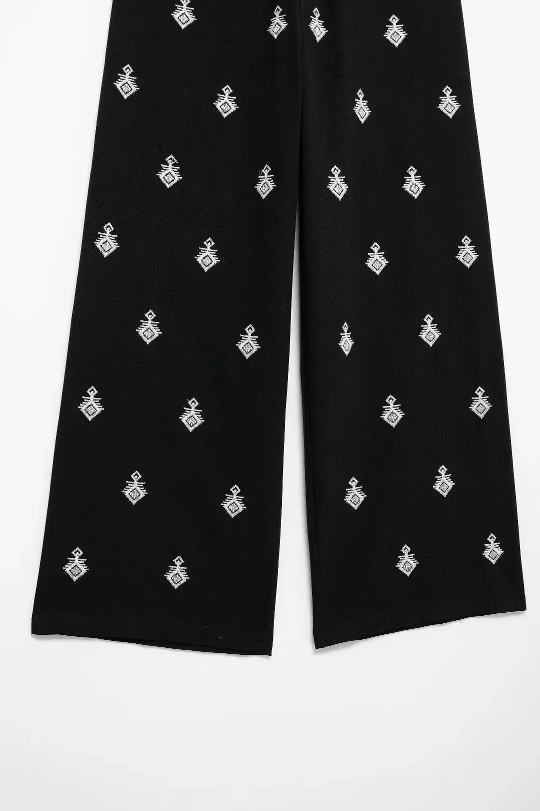 Embroidered Loungewear Artistic Pants and Shirt