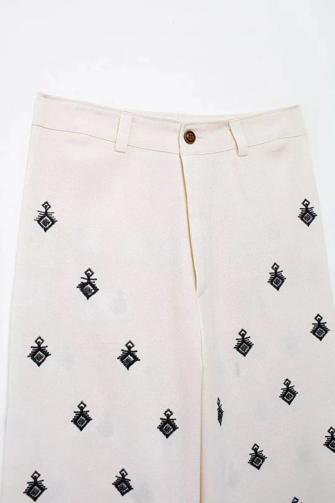 Embroidered Loungewear Artistic Pants and Shirt
