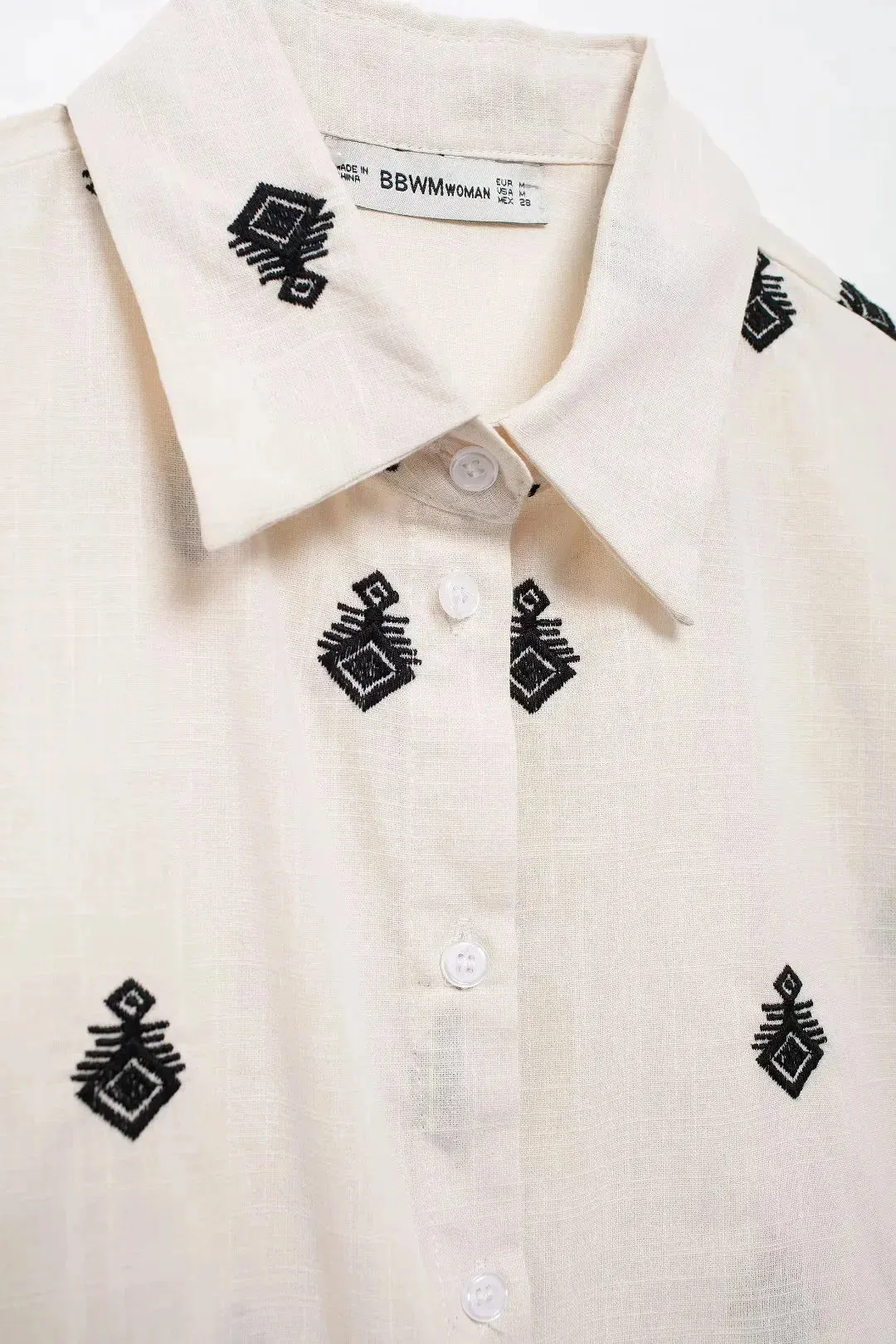 Embroidered Loungewear Artistic Pants and Shirt