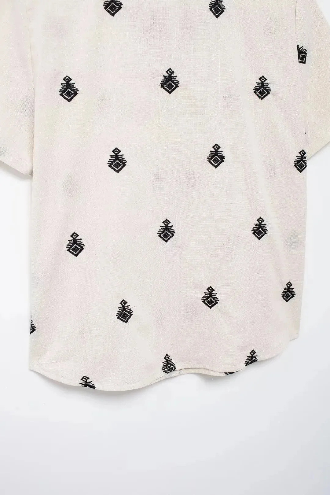 Embroidered Loungewear Artistic Pants and Shirt