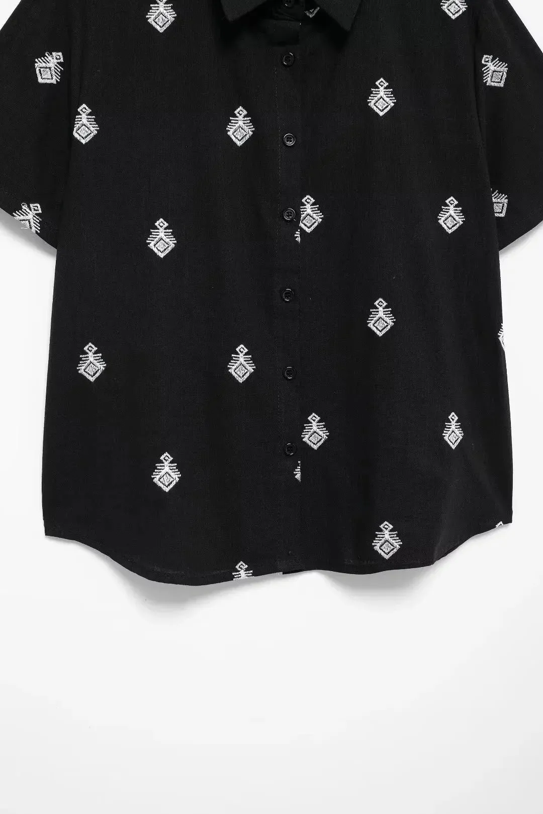 Embroidered Loungewear Artistic Pants and Shirt