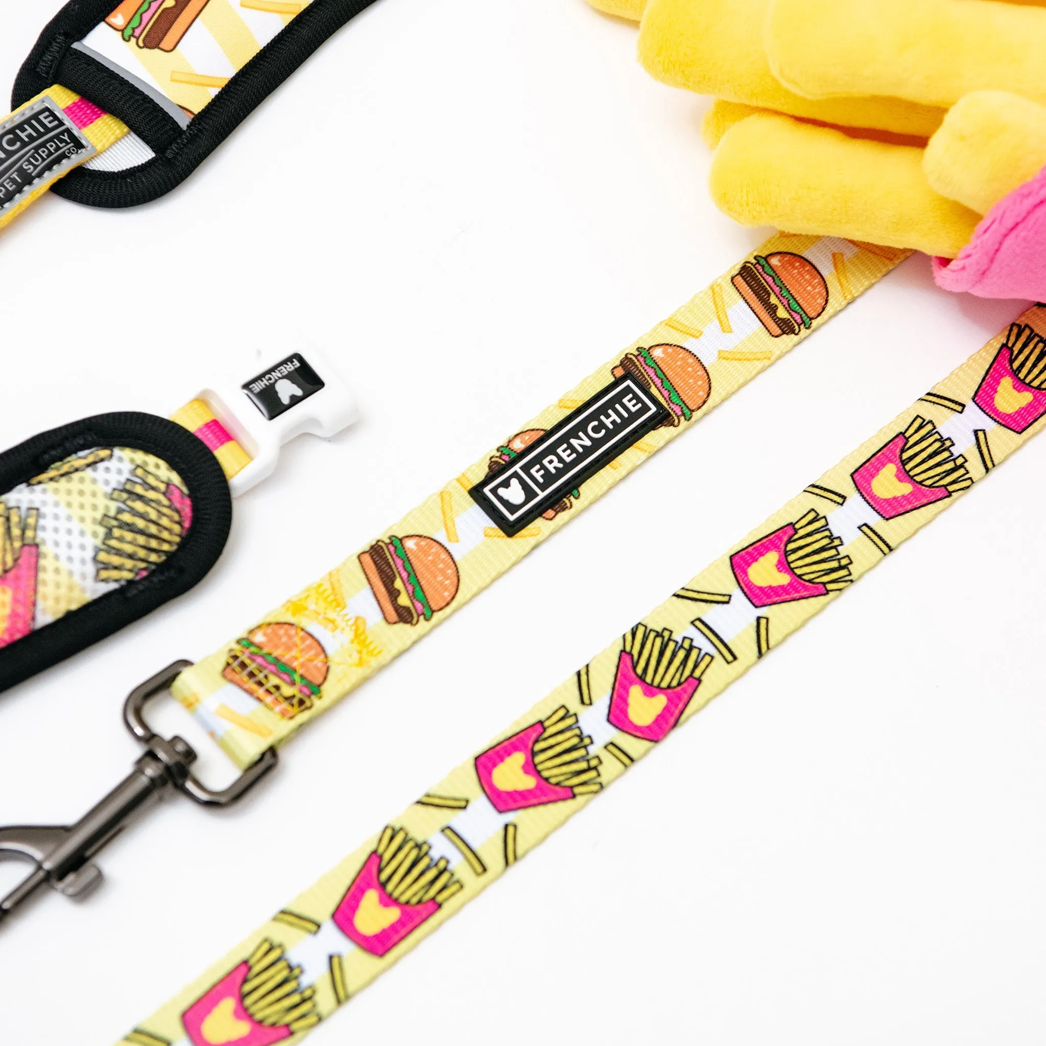 Frenchie Comfort Leash - Burger N Fries