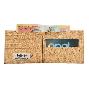 Gilly Bi-Fold Cork Wallet in Classic