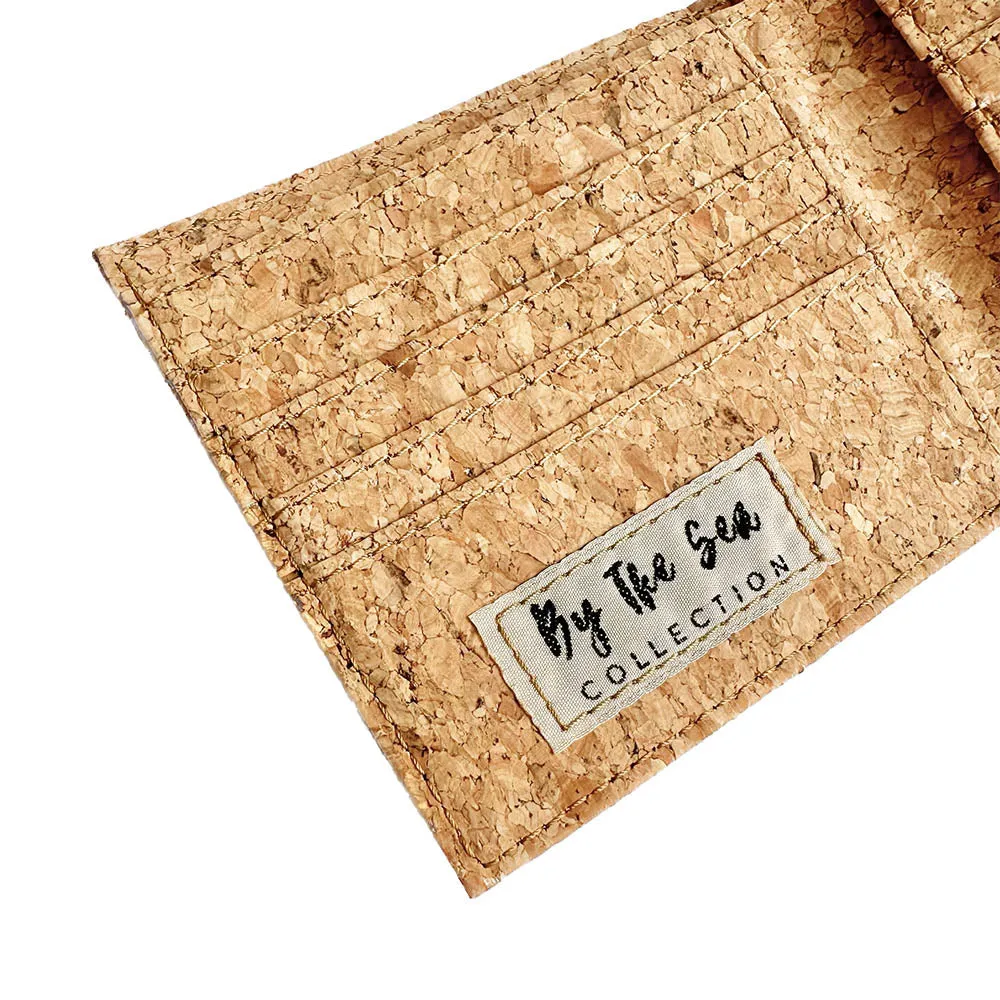 Gilly Bi-Fold Cork Wallet in Classic