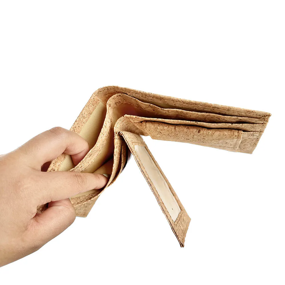 Gilly Bi-Fold Cork Wallet in Classic