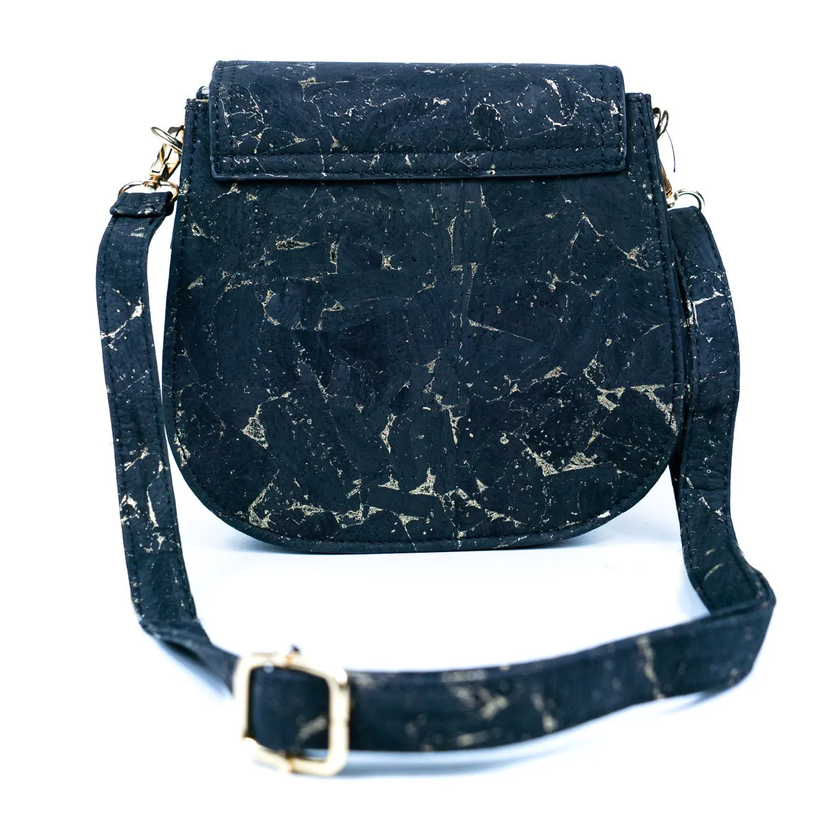 Golden Accents Cork Crossbody Bag for Women BAG-2282