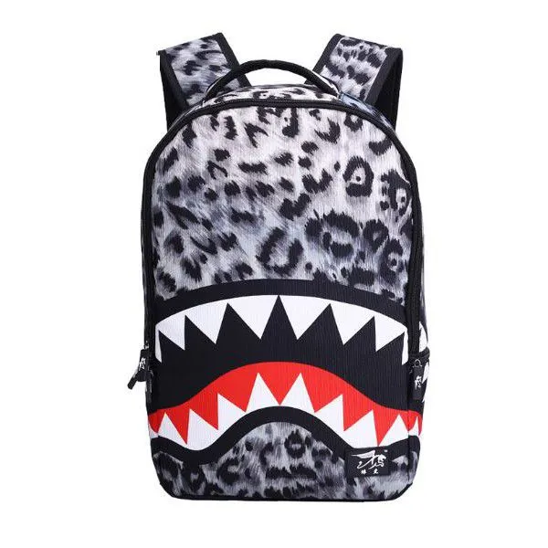 Iconix Leopard Shark Printed Kids Backpack