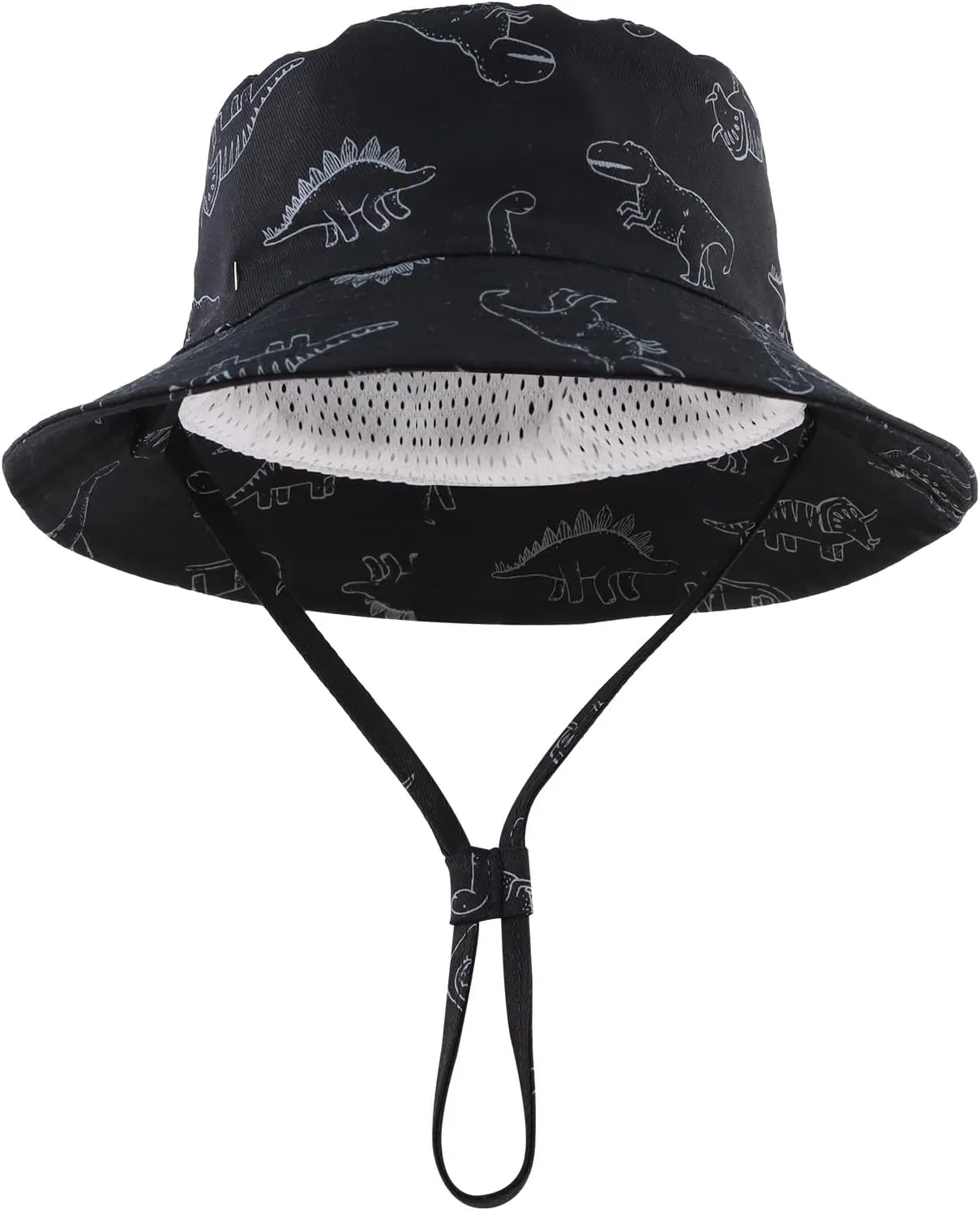 JANGANNSA Dinosaur Baby Boys Sun Hat Cotton Toddler Girls Bucket Hats Summer Sun Protect Cap for Kids