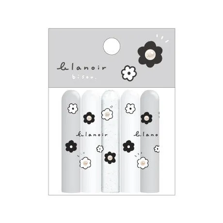 Kamio Blanoir Flower Pencil Caps 5pcs