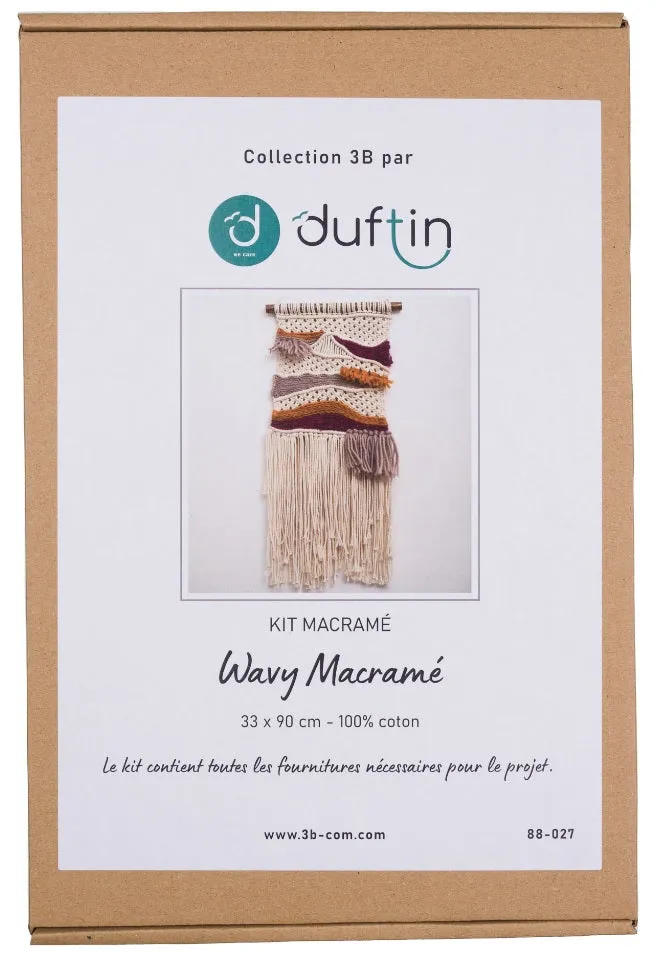 Kit Duftin macramé wave 4 couleurs