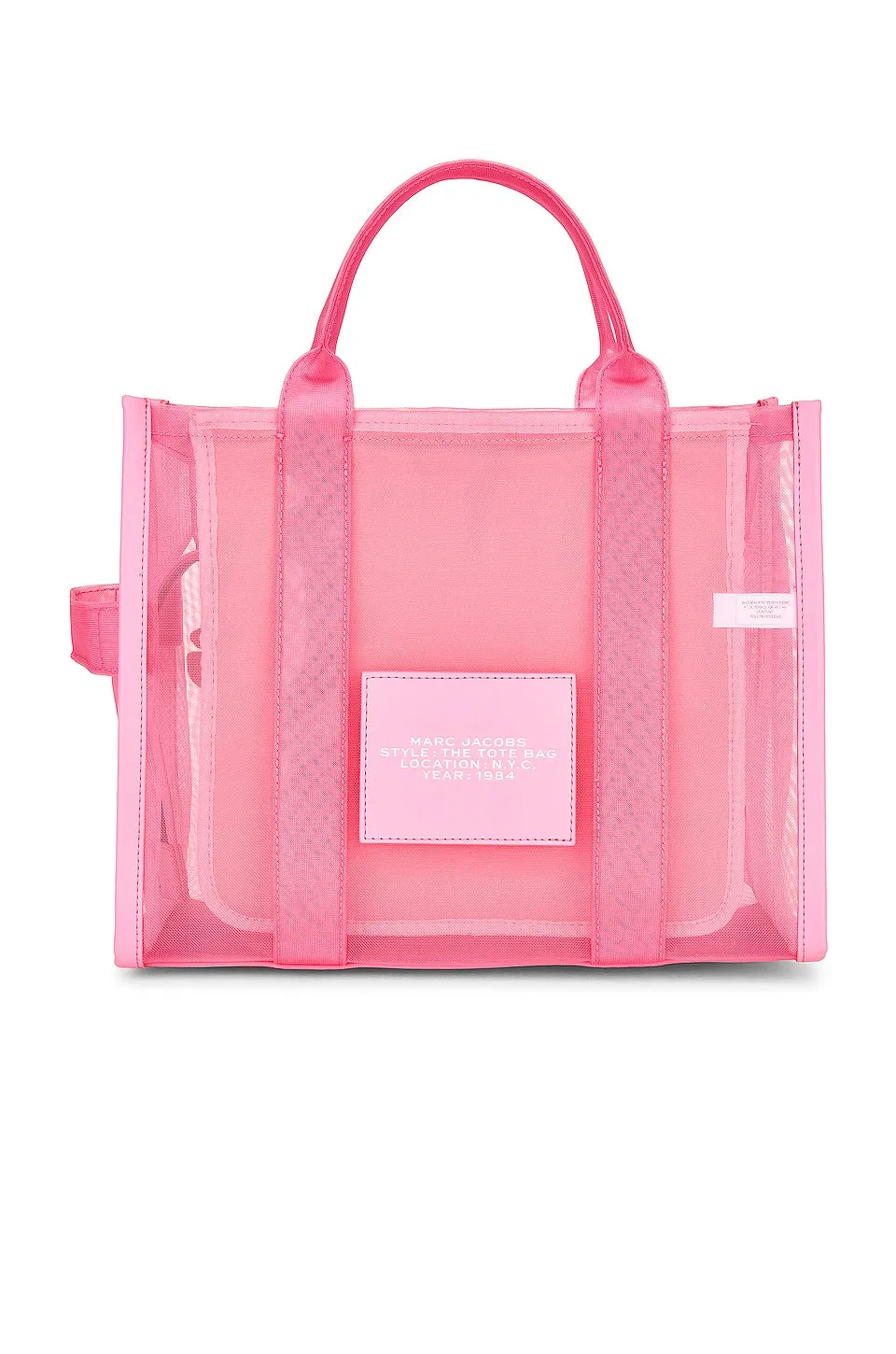 Marc Jacobs The Mesh Medium Tote Bag, Candy Pink