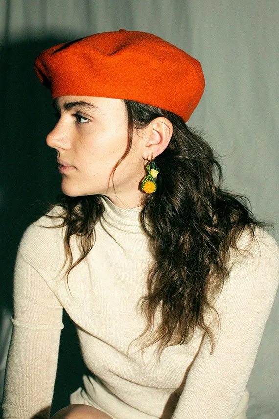 Mini Lemon Earring